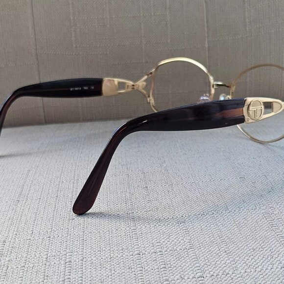 Sergio Tacchini Women Glasses Frame S.T1047 T802 Eyeglasses 135 Made in Italy - Picture 9 of 12